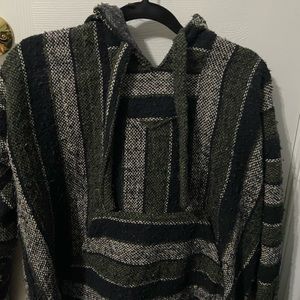 olive green drug rug